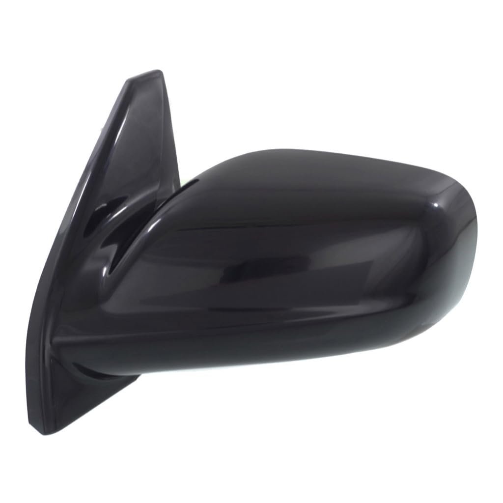 Door Mirror For Toyota Matrix 2003 2004 2005 2006 2007 2008 Driver Side Manual Glass Non Foldaway Gloss Black Paint To Match