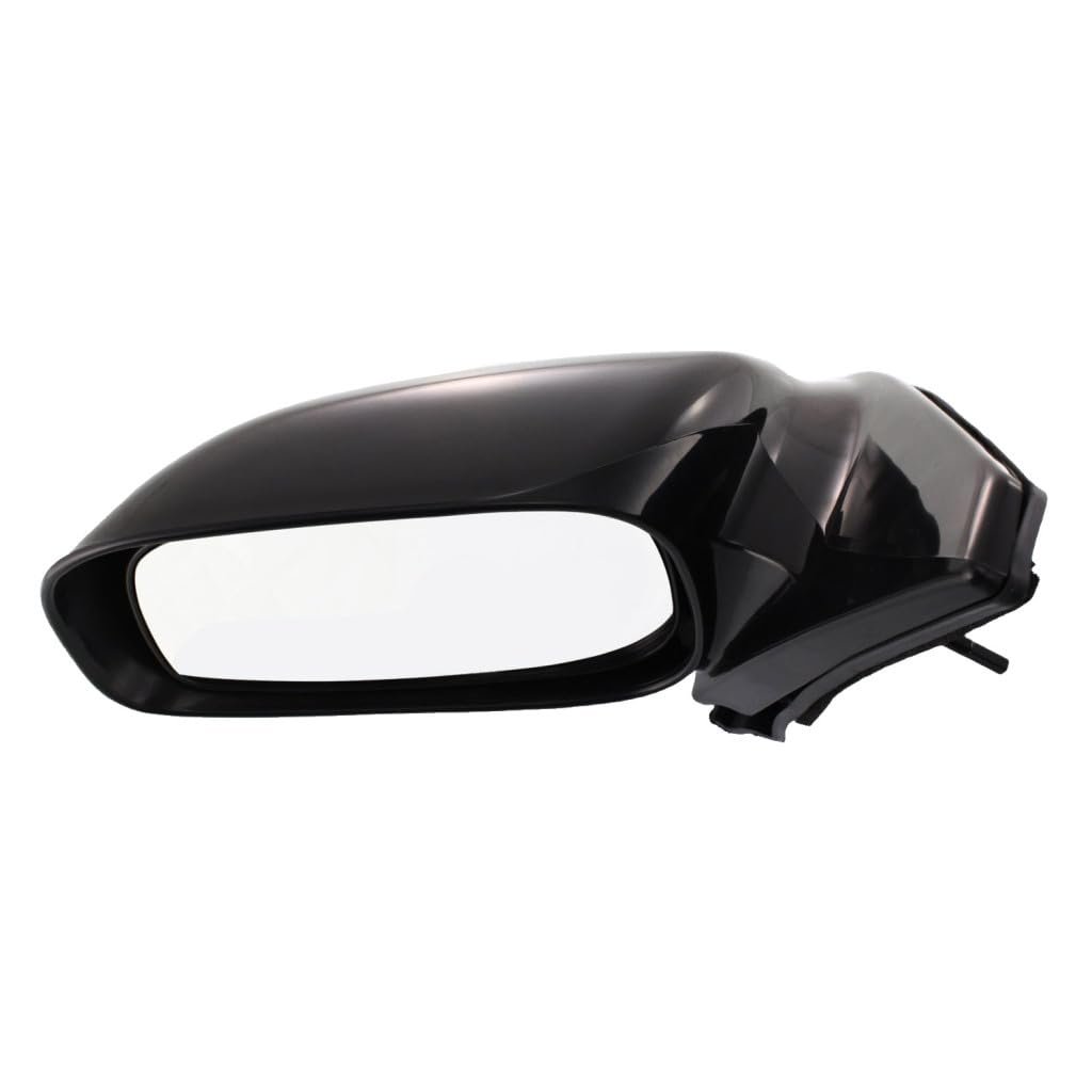 Door Mirror For Toyota Matrix 2003 2004 2005 2006 2007 2008 Driver Side Manual Glass Non Foldaway Gloss Black Paint To Match