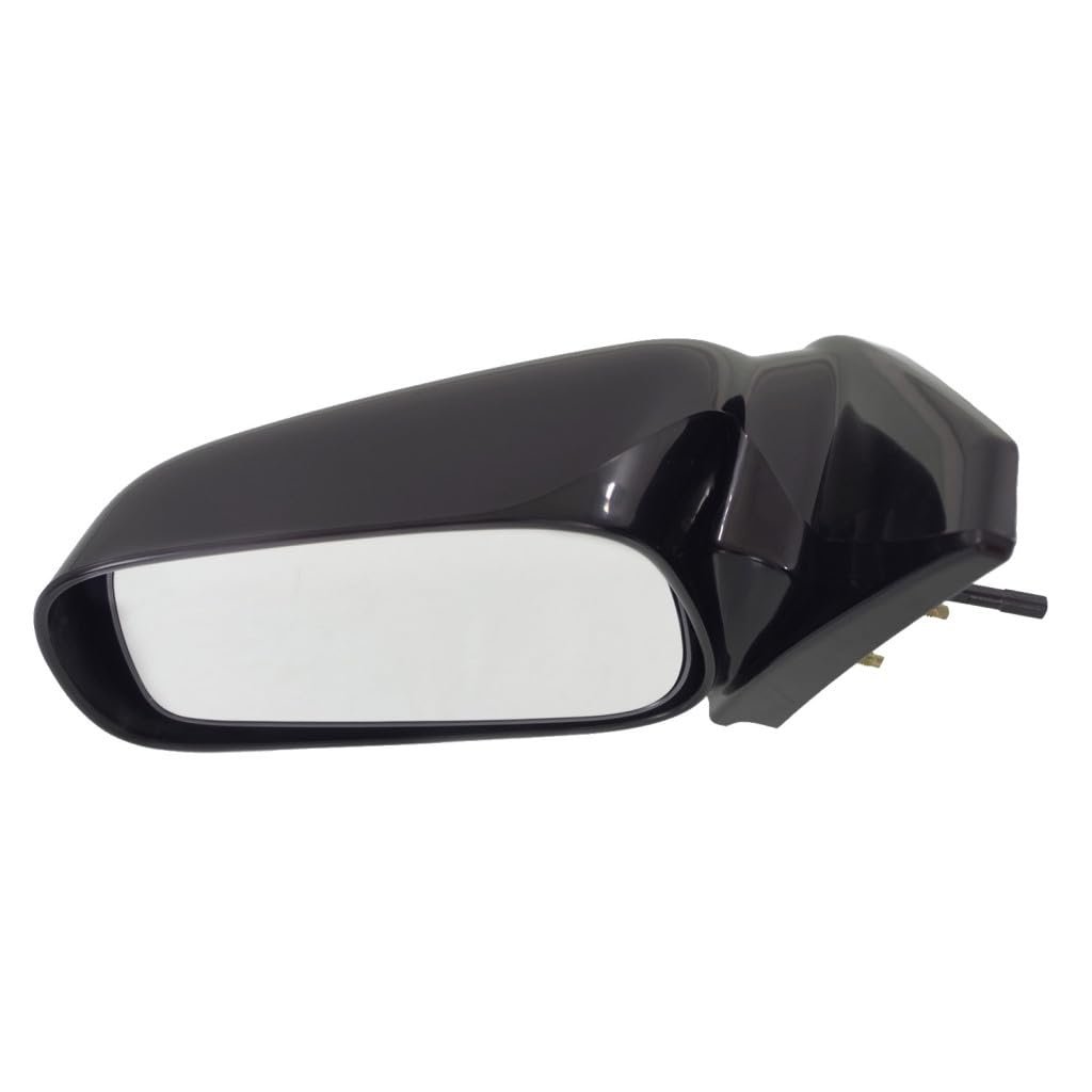 Door Mirror For Toyota Matrix 2003 2004 2005 2006 2007 2008 Driver Side Manual Glass Non Foldaway Gloss Black Paint To Match