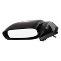 Door Mirror For Toyota Matrix 2003 2004 2005 2006 2007 2008 Driver Side Manual Glass Non Foldaway Gloss Black Paint To Match