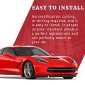 Gtpartes Center Bolts 23155297 Set Of 4-for C7 Corvette Z06 Gs Spoiler Wickerbill 4 Pcs