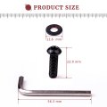 Gtpartes Center Bolts 23155297 Set Of 4-for C7 Corvette Z06 Gs Spoiler Wickerbill 4 Pcs