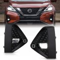 Acanii For 2019-2023 Nissan Murano Led Bumper Fog Lights Driving Lamps W Switch Assembly Pair Driver Passenger Side