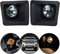 Driving Fog Light Lamps For Gmc Sierra 1500 2014 2015 Smoky Lens Pair Left And Right Led Polycarbonate Assemblies 