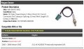Oxygen Sensor Compatible With 2003-2006 Nissan 350z 3 5l V6 Vq35de Fi Naturally Aspirated Gas