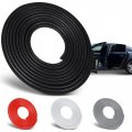 True Line Automotive 16 Ft Car Door Edge Guards Ultra-durable Bumper Easy To Install Guard Flexible For Cars Universal Fit 