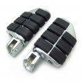 Httmt Mt216-046 Pa007 Chrome Dually Footpegs Compatible With 1999-2015 Suzuk Hayabusa Gsx 1300r Front