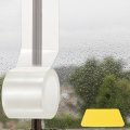 Window Weather Sealing Tape 3 9 Inch X 32 8 Ft Clear Stripping Residue-free Insulation For Doors Bathroom Glass Gaps 8mil Thick 
