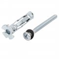 Uxcell M4 Thread Expansion Bolt Sleeve Anchor 30pcs For 3mm-12mm Hollow Wall