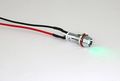 Pilotlights 12 Volt Dc Pilot Light 10mm Panel Indicator With Wiring Pigtail Green Led 12vdc 
