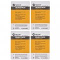 Niche Brake Pad Set For Honda Crf250rx Crf2250x Crf450r Crf250f Crf450x Cr250r Rear Semi-metallic 4 Pack
