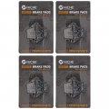 Niche Brake Pad Set For Honda Crf250rx Crf2250x Crf450r Crf250f Crf450x Cr250r Rear Semi-metallic 4 Pack