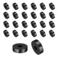 60 Pcs Rubber Spacers 18mm Od X 6mm Id 5mm Height Round Anti Vibration Spacer Bushing Grommets 