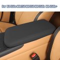 Xinrsheag Leather Center Console Cover Armrest Pad Protector Box Accessories Black Stitches For Lexus Rz 450e 2023 2024 Nx 250