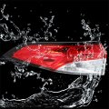 Waltyotur Clear Len Rear Outer Tail Lights Brake Lamp Left Driver Side Light Red Replacement For 2020-2021 Toyota Corolla