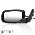 Ho1320275 Factory Style Driver Left Side Mirror Manual Folding Power Adjust Heated Glass Turn Signal Compatible With Honda
