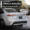Rear Bumper Retainer Bracket Set For Toyota Corolla 2020-2022 5257602180 5257502180 To1142132 To1143132 Black