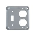 4 Duplex Toggle Outlet Cover 