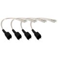Front Rear Door Speaker Connector 2 Pair For Buick 2015 2020 Envision Plug And Play Wiring Harness Pure Copper Wire Yl-4535-17 