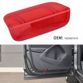 Fydun Car Door Interior Reflector Red Reflective Warning Sticker Road Safety 1kd947419 Replacement For Mk5 2005a 2010