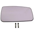 Passenger Side Mirror Glass For Ram 2500 3500 2011 To 2018 Outer Rear View Manual Convex Replacement Ch1325116 68050296aa