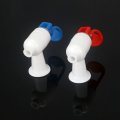 Besportble 4pcs Water Dispenser Faucet Home Cooler Beverage Lever Pour Spigot Replacemet Spout Manual Inner Wire Plastic