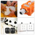 Uxcell 15pcs Pg13 5 Cable Gland Waterproof Plastic Joint Adjustable Locknut Black For 6mm-11mm Dia Wire