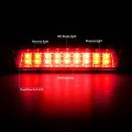 2pcs 3d Led C-style Light Bar Rear Tails Brake Lamps And Dual-row Third Light Compatible With Dodge Ram 1500 2500 3500 09-17