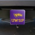 University Of Wisconsin-stevens Point Primary Logo Tow Trailer Hitch Cover Plug Insert 1 4 Inch 25