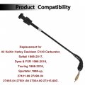 Waltyotur Carburetor Choke Cable Replacement For Cv40mm Dyna Sportster Xl883 27490-04 27465-04