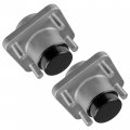 Caltric 2 Complete Front Wheel Hub Compatible With Club Car Ds And Precedent 2003-up 102357701