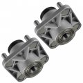 Caltric 2 Complete Front Wheel Hub Compatible With Club Car Ds And Precedent 2003-up 102357701