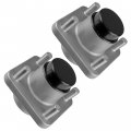 Caltric 2 Complete Front Wheel Hub Compatible With Club Car Ds And Precedent 2003-up 102357701