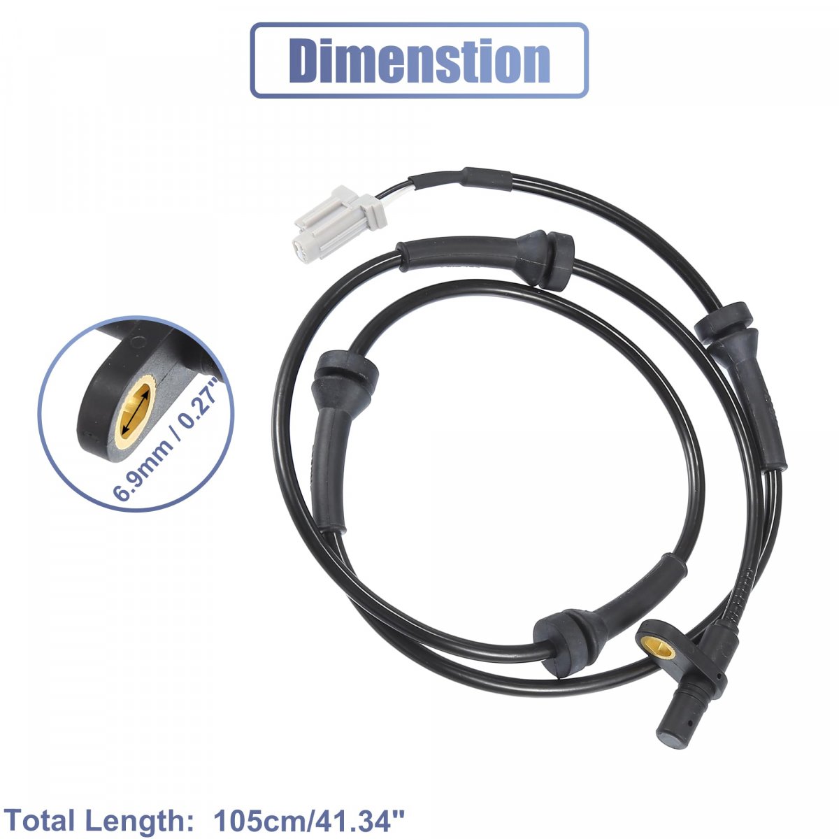 Rear Left Car Abs Sensor Wheel Speed No 47901et000 Fit For Nissan Sentra 2 0l 2004-2012