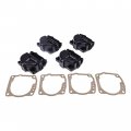 Jeenda Carburetor Float Chamber Bowl 4pcs 433000 766418 Compatible With Johnson Evinrude 90 100 105 115 135 150 175 Fits All 60