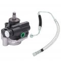 21-5931 44411-33110 Power Steering Pump Kit Fits For 2001-2006 Toyota Camry With Pressure Hose Assembly 2pc 