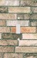 Multi Brick Wall Look Pattern Decorative Switchplate Cover 