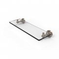Allied Brass Wp-1 16 Waverly Place Collection Inch Vanity Beveled Edges Glass Shelf Antique Pewter 