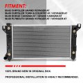 Dpi 1862 Factory Style 2-row Cooling Radiator Compatible With Chrysler Plymouth Grand Voyager At 95-02 Aluminum Core