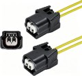 Coolant Temperature Sensor Connector Pigtail For Honda Accord Civic Acura Replaces 04320-saa-a00 37870-rwc-a01 2pcs 