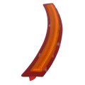 Front Driver Side Reflector Assembly For Bmw X5 2014 2015 2016 2017 2018 Amber Lens Plastic Stick On With Bulbs Replaces 