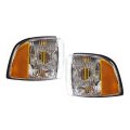 Parking Signal Light Unit Pair For Dodge Ram 1500 2500 3500 1994 1995 1996 1997 1998 Driver And Passenger Side Ch2520119 