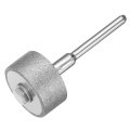 Diamond Grinding Burrs Drill Bit 1 8 Inch Shank 320 Grit 18mm Dia Cylindrical Mounted Points For Carving Polishing Jade Jewelry 