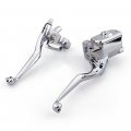 Mad Hornets 1 Skull Reservoir Brake Clutch Levers For Kawasaki Vulcan 800 1500 1600 2000 C