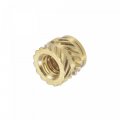 Uxcell Knurled Insert Nuts M2 X 3mm L 3 5mm Od Female Thread Brass Assortment Kit 60 Pcs