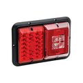 Recessed Led Taillight 48-84-008 Double With Backup Red Stop Tail Turn And Clear Lights Universal Fit For Truck 9 93 In X 6 87 
