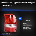 Tail Light For Ford Ranger 2006 2007 2008 2009 2010 2011 Passenger Right Replaces 6l5z 13404 A And Fo2819111 Waterproof Rear