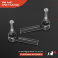 A-premium 6pcs Front Suspension Kit Inner Outer Tie Rod End Sway Bar Links Compatible With Dodge Journey 2009-2018