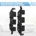 X Autohaux 1 Pair Front Left And Right Bumper Bracket For Ford Fusion 2013-2016 Ds7z-17c947-b Plastic Black