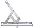 12 4-bar Heavy Duty Stainless Steel Friction Hinge Package 